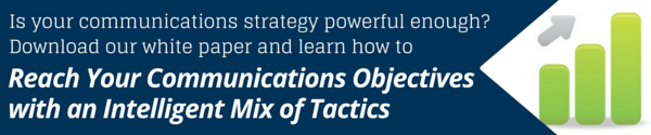 communications objectives mix of tactics